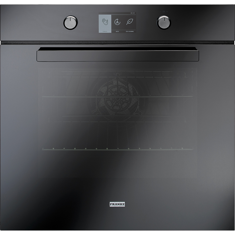 Cuptor incorporabil Franke Crystal Black CR 982 M BK M DCT , Electric, 18 functii, 74 l, TFT, Negru 116.0374.300